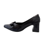 Scarpin Tacón cuadrado Pumz Azul Cascabel
