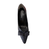 Scarpin Tacón cuadrado Pumz Azul Cascabel